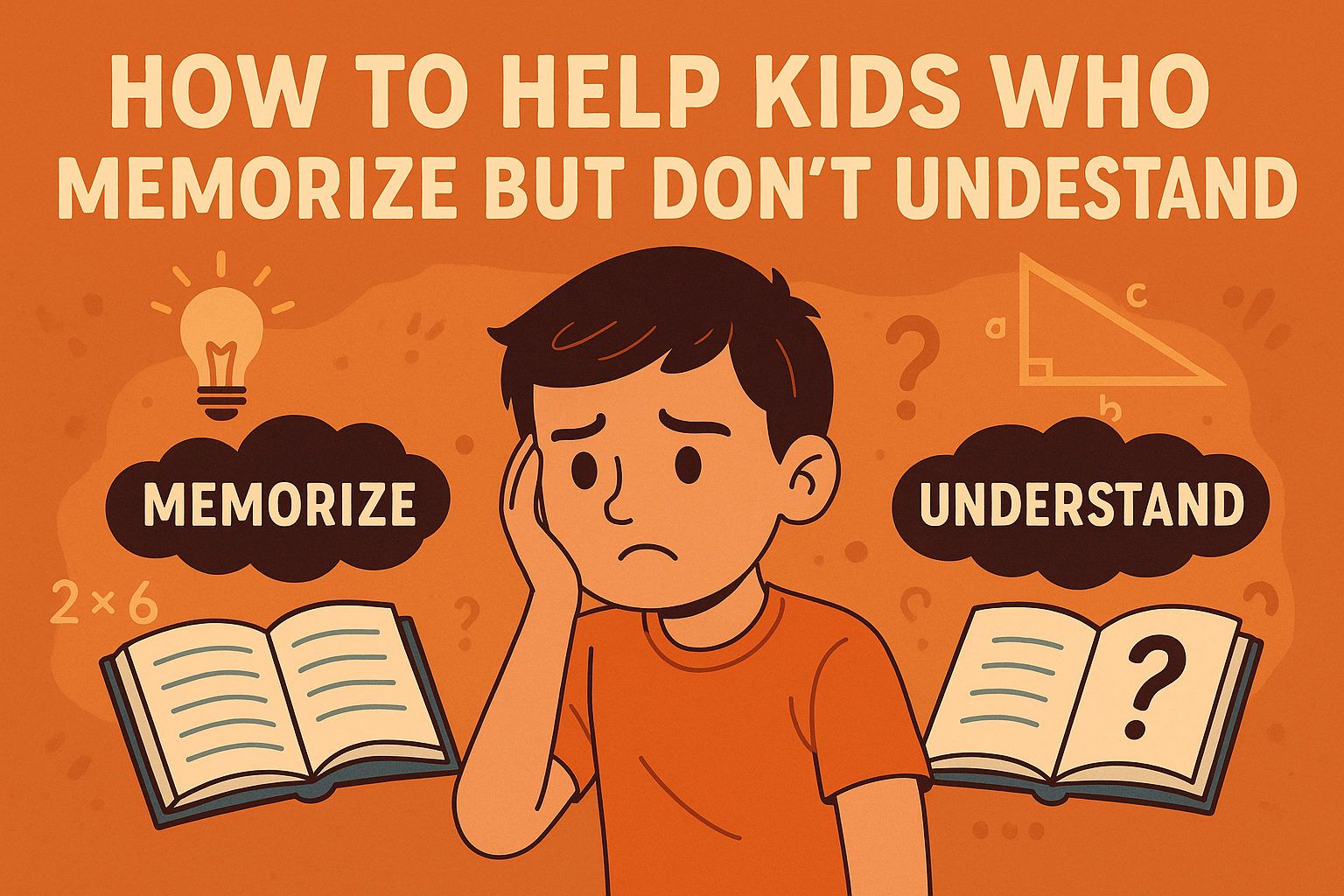 How to Help Kids Who Memorize but Don’t Understand: A Practical Guide for Parents